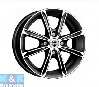 Колесный диск K&K Флэш (КС698) 5x14/4x100 ET45 D67.1 алмаз черный