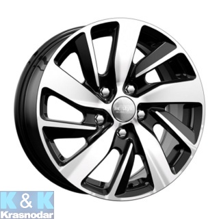 Колесный диск K&K КС741 (16_ASX) 6.5x16/5x114.3 ET46 D67.1 алмаз черный