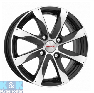 Колесный диск K&K Джемини (КС617) 6x15/4x108 ET38 D67.1 алмаз черный