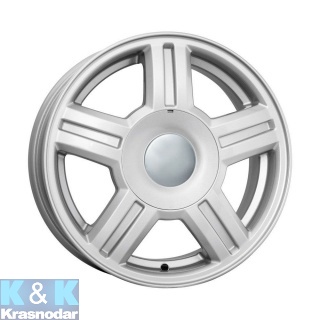 Колесный диск K&K Торус 6x15/4x100 ET35 D60.1 Сильвер