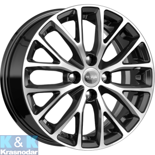 Колесный диск K&K КС782 (ZV_15_Rio I) 6x15/4x100 ET48 D54.1 алмаз черный