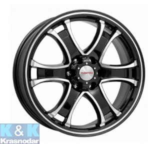 Колесный диск K&K Балеар-оригинал (КС727) 7.5x18/6x139.7 ET25 D106.1 алмаз черный