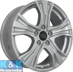 Колесный диск K&K КС673 (ZV17_Audi A4) 7x17/5x112 ET46 D66.6 Сильвер