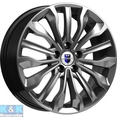 Колесный диск K&K Атакама (КС756) 6.5x17/5x114.3 ET40 D67.1 дарк платинум
