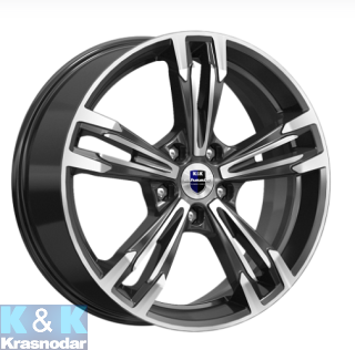 Колесный диск K&K Karrera Light (КС935) 7x18/5х112 ЕТ43 D57,1 алмаз черный