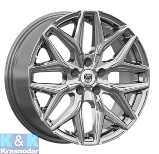 Колесный диск K&K Ариус (КС1187-05) 7х17/5х108 ЕТ32 D65.1 дарк платинум