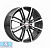 Колесный диск K&K Эрфурт (КС903) 7x17/4x100 ET41 D60.1 алмаз черный