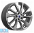 Колесный диск K&K Роквуд (КС900) 7x17/5x108 ET33 D60.1 дарк платинум