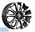 Колесный диск K&K КС1026 (ZV 16_Vesta Cross) 6.5x16/4x100 ET43 D60.1 алмаз черный